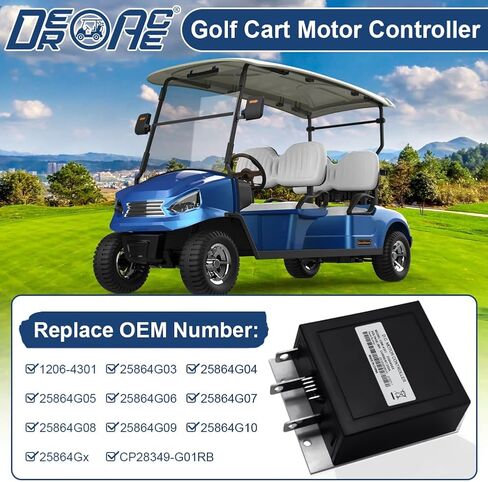 73326G02 73326G07 وحدة تحكم المحرك Pmc 36V 350A 73326G04 73326G05 73326G06 متوافق مع عربات الجولف EZGO TXT 2000-2019 73326-G02 in Kuwait