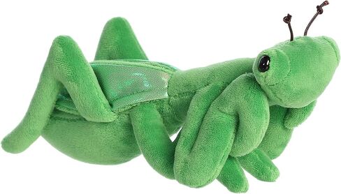 حيوان محشو صغير من Aurora® Adorable Mini Flopsie™ Mia Praying Mantis™ - رفاق صغار جاهزون للمغامرات المرحة - للأطفال من جميع الأعمار والأطفال الصغار والبالغين والعائلات - أخضر 8 بوصات in Saudi Arabia