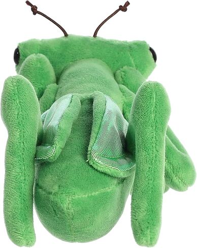 حيوان محشو صغير من Aurora® Adorable Mini Flopsie™ Mia Praying Mantis™ - رفاق صغار جاهزون للمغامرات المرحة - للأطفال من جميع الأعمار والأطفال الصغار والبالغين والعائلات - أخضر 8 بوصات in Saudi Arabia
