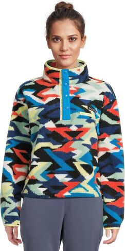 Columbia womens Helvetia™ Ii Printed Cropped Half Snap in Saudi Arabia