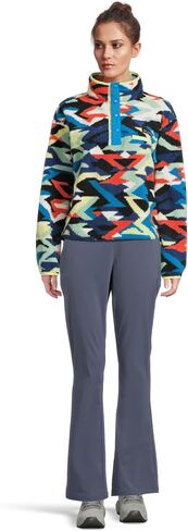 Columbia womens Helvetia™ Ii Printed Cropped Half Snap in Saudi Arabia