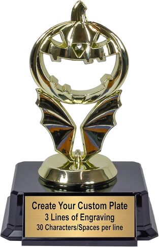 Decade Awards Halloween Trophy - Custom Engraved Halloween Award - All Hallow's Eve Prize - Customize Now in Saudi Arabia