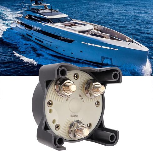 500A Battery Switch Marine Battery Disconnect Switch 4 Position Battery Selector Switch for RV Boat in Saudi Arabia