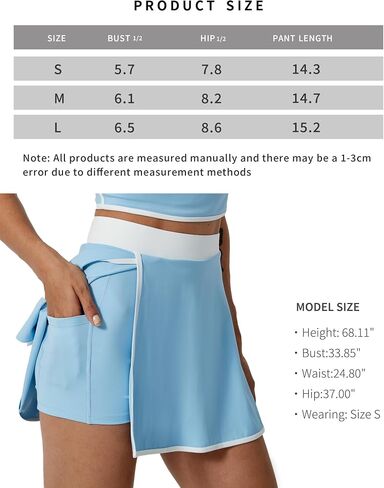 Women's Athletic Skirt with Side Slit Sports Running Workout Activewear Yoga Exercise Gym Skirt in Saudi Arabia