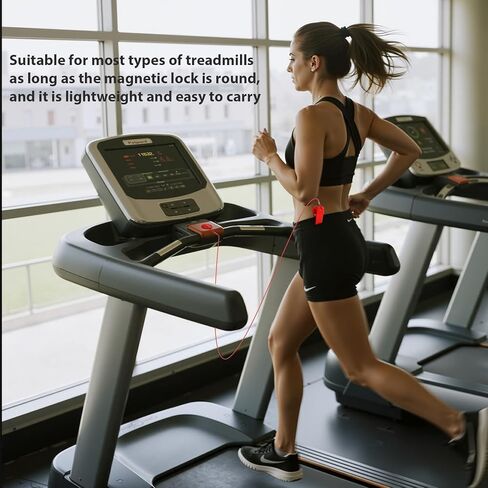 3 pcs Universal Treadmill Magnet Safety Key (Red/Pink/Blue) - Multi-Color Magnetic Safety Switch & Emergency Stop Key Replacement, Compatible with Most Treadmills, Running Machines in Kuwait