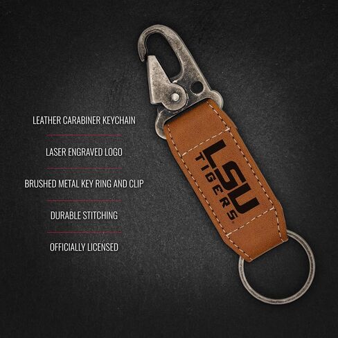Rico Industries NCAA Laser Engraved Carabiner Keychain in Kuwait