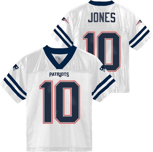 Mac Jones New England Patriots #10 White Kids Youth 8-20 Alternate Away Player Jersey in Saudi Arabia