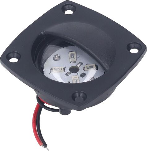 مصابيح داخلية للقارب ZJchao IP66، مصابيح خطوة RV مقاس 2.3 × 2.3 بوصة، مصابيح ترحيب للقارب 10‑24 فولت، 4 مصابيح LED مع مخرج ضوء لأسفل بمقدار 30 درجة للمركبات الترفيهية والقوارب والممرات والطوابق (الضوء الأبيض) in Saudi Arabia