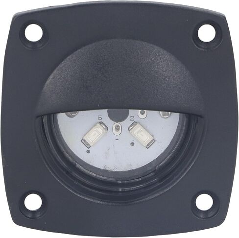 مصابيح داخلية للقارب ZJchao IP66، مصابيح خطوة RV مقاس 2.3 × 2.3 بوصة، مصابيح ترحيب للقارب 10‑24 فولت، 4 مصابيح LED مع مخرج ضوء لأسفل بمقدار 30 درجة للمركبات الترفيهية والقوارب والممرات والطوابق (الضوء الأبيض) in Saudi Arabia