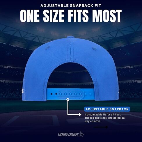 قبعة بيسبول MLBPA مرخصة رسميًا، قبعة Snapback قابلة للتعديل، قبعة حافة منحنية أداء مطرزة للرجال والنساء والأطفال in Kuwait
