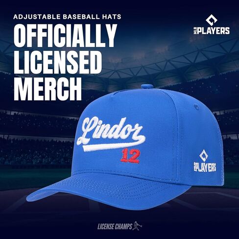 قبعة بيسبول MLBPA مرخصة رسميًا، قبعة Snapback قابلة للتعديل، قبعة حافة منحنية أداء مطرزة للرجال والنساء والأطفال in Kuwait