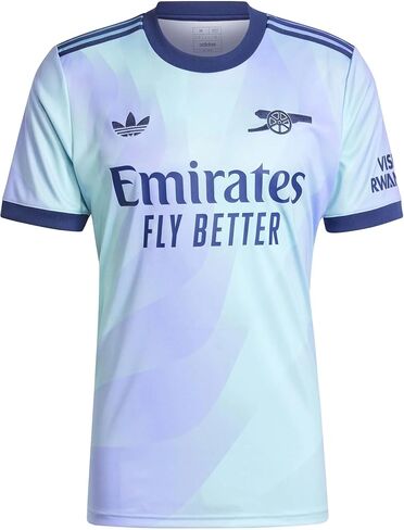 adidas Men's Soccer Arsenal 24/25 Third Jersey - Bold Design with Recycled Materials for Energetic Support in Saudi Arabia