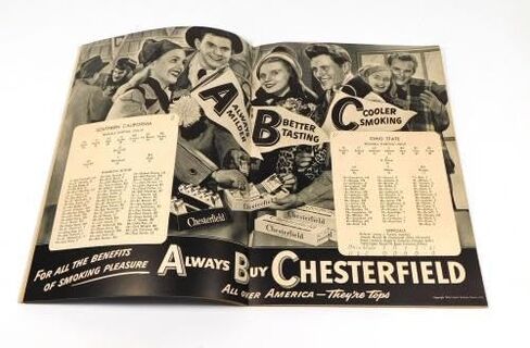 1946 Ohio State at USC College Football Program 10-5-46 - College Programs in Saudi Arabia