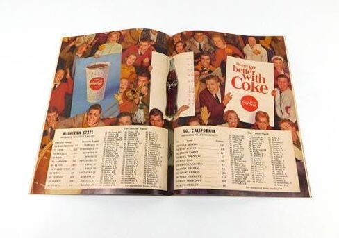 1964 جامعة جنوب كاليفورنيا في برنامج كرة القدم بكلية ولاية ميشيغان 10-3-64 - برامج الكلية in Kuwait