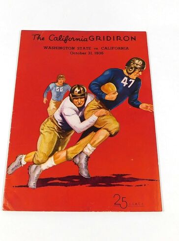 1936 State at California College Football Program 10-31-36 - College Programs in Saudi Arabia