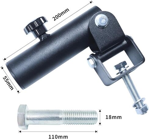 MARLANG Barbell Landmine Attachment for Rack,360 Rotation Landmine Attachment for Barbell,T Bar Row Attachment Landmine Base Fits 2 Inch Olympic Bar and 2 Inch Olympic Barbell in Kuwait