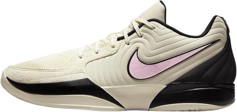 Ja 2 Basketball Shoes (FD7328-100, Coconut Milk/Black/Apricot Agate/Pink Foam) Size 11.5 in Saudi Arabia