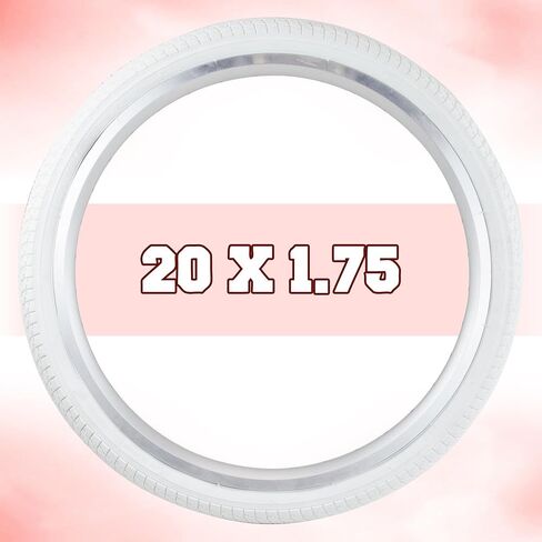 WEEROCK 1/2 حزمة 16/20 بوصة إطار دراجة 16x1.75/20x1.75 إطارات دراجة للدراجات 16 بوصة/ 20 بوصة، دراجات الأطفال، دراجة الطفلة، دراجة ثلاثية العجلات. in Kuwait