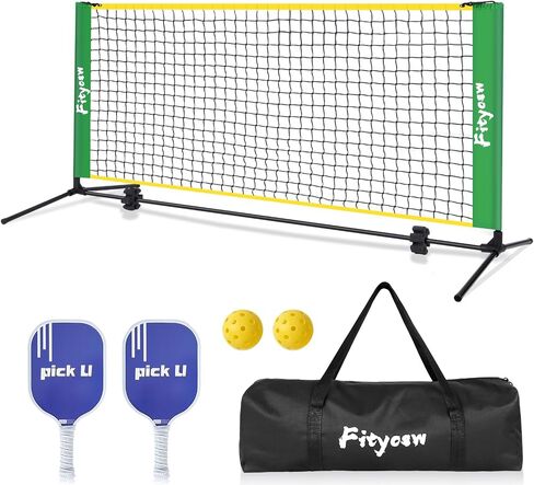6FT Small Mini Pickleball Net Portable Outdoor Driveway Net，Indoor Dink Practice Net Pickle Ball Training Aid Equipment in Kuwait