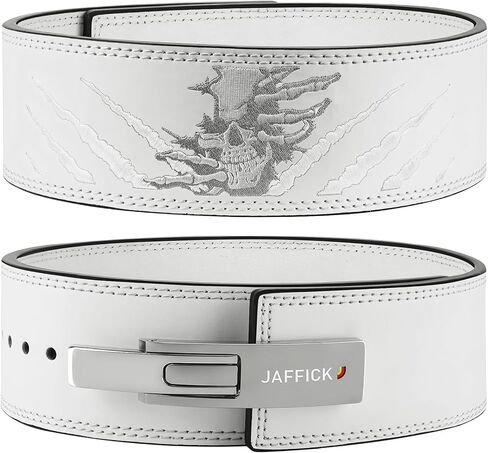 Jaffick Lever Lifting Belt – Power 10mm Extreme Heavy Duty Genuine Leather Lower Back Support for Squats, Bench Press, Deadlifts Bodybuilding Weightlifting Powerlifting for Men & Women in Saudi Arabia
