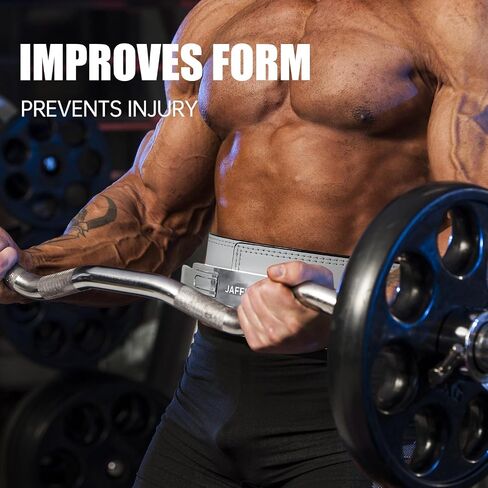 Jaffick Lever Lifting Belt – Power 10mm Extreme Heavy Duty Genuine Leather Lower Back Support for Squats, Bench Press, Deadlifts Bodybuilding Weightlifting Powerlifting for Men & Women in Saudi Arabia