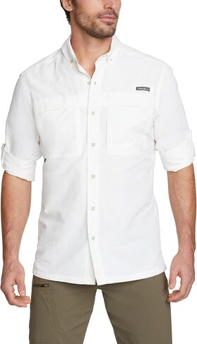 Eddie Bauer Men's Ripstop Guide Long-Sleeve Shirt in Saudi Arabia