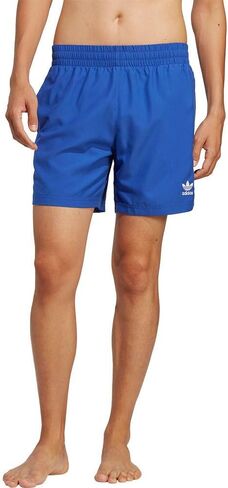 adidas Originals Solid Swim Shorts Semi Lucid Blue/White MD in Saudi Arabia