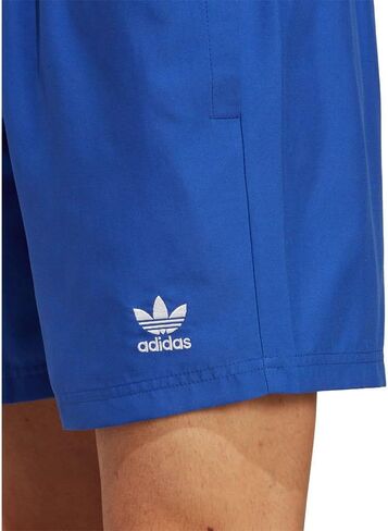 adidas Originals Solid Swim Shorts Semi Lucid Blue/White MD in Saudi Arabia