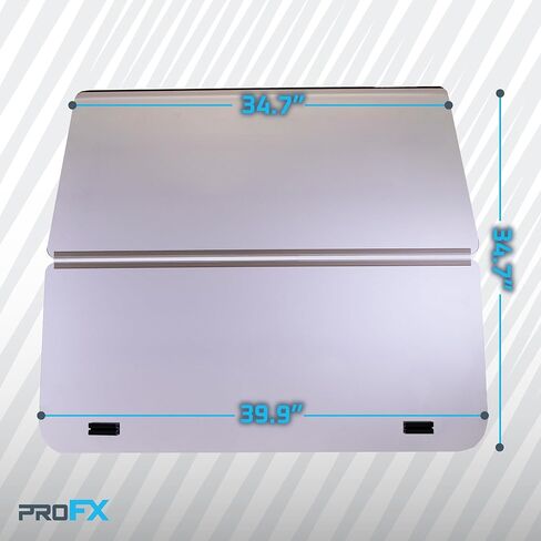 الزجاج الأمامي لعربة الجولف PROFX متوافق مع Club Car DS | تصميم ملون قابل للطي | يناسب موديلات DS 2000.5-2014 مع دعامات أمامية مدببة | صنع في أمريكا in Kuwait