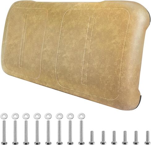 Golf Cart Front Seat Bottom Cushion Assembly Replacement for EZGO TXT/Medalist 1994-2013,Tan in Saudi Arabia