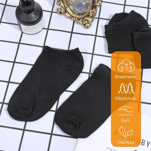 SHENLIU 100 Pairs Low Cut Ankle Socks for Women Men Bulk Thin Breathable Casual No Show Sock Athletic Cotton Socks in Saudi Arabia