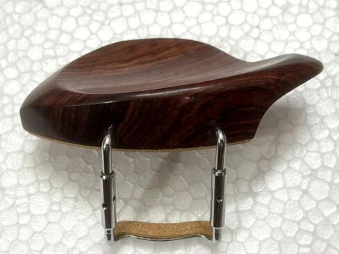 سلسلة موسيقية للكمان Stubar Chinrest 4/4 أجزاء كمان من خشب الورد، مع مشبك U من الكروم in Saudi Arabia