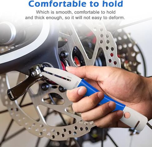 Rotor Truing Fork Tool, Bike Disc Alignment Tool, Bicycle Brake Pad and Rotors Alignment, Bicycle Disc Rotor Truing Fork Brake Discs Straightening Tools for Mountain Road Bike MTB in Saudi Arabia