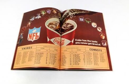 1968 دالاس كاوبويز في برنامج مينيسوتا الفايكنج لكرة القدم NFL 10-20-68 - برامج NFL in Saudi Arabia