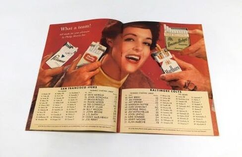 1959 Baltimore Colts at San Francisco 49ers NFL Football Program 12-5-59 - NFL Programs in Saudi Arabia