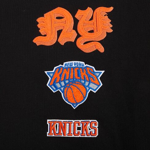 Pro Standard Womens NBA Old English Brushed Back French Terry Crewneck Sweatshirt in Saudi Arabia