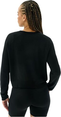 SPLITS59 Women's Brooks Fleece Long Sleeve Sweatshirt in Saudi Arabia