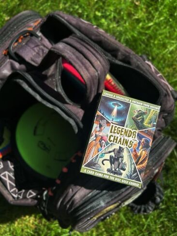 On-Course Disc Golf Card Game – Choose a Character & Unchain Your Destiny - Best Gift for Disc Golf Players in Saudi Arabia
