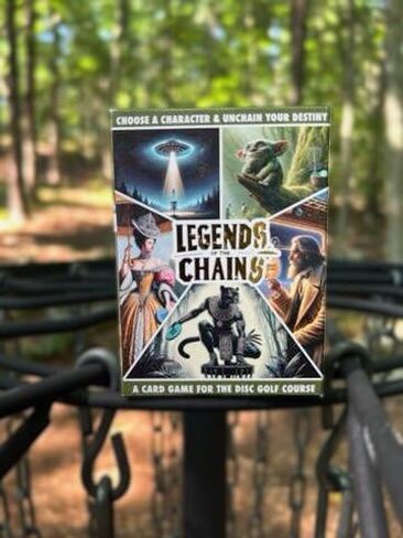 On-Course Disc Golf Card Game – Choose a Character & Unchain Your Destiny - Best Gift for Disc Golf Players in Saudi Arabia