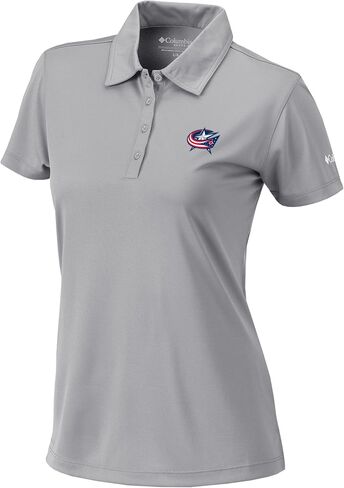 Columbia Columbus Blue Jackets Golf Women's Casual Lightweight Birdie Polo in Saudi Arabia