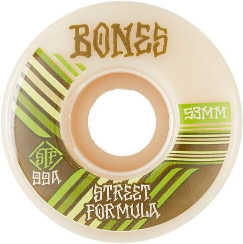 عجلات تزلج واسعة من Bones STF Retros 99A V4 باللون الأبيض 52 ملم in Saudi Arabia