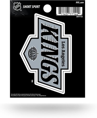 Rico Industries NHL Hockey Los Angeles Kings 3.75" x 4.75" Die Cut Team Logo Short Sport Decal in Saudi Arabia