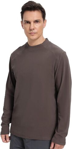 3 Pack Men's Crewneck Pullover Soft Long Sleeve Thermal Shirts Running Gym Workout Winter Warm Sweatshirt in Kuwait