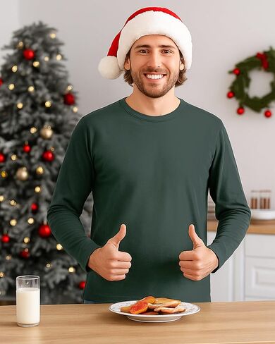 12 Pcs Mens Fleece Lined Sweatshirt Bulk Crew Neck Pullover Long Sleeve Thermal Tops for Wholesale Donation Homeless in Saudi Arabia