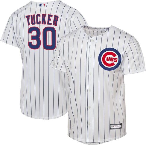 Kyle Tucker Chicago Cubs MLB Kids Youth 8-20 White Home Player Jersey in Saudi Arabia