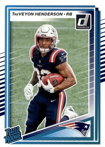 New England Patriots 2025 Donruss Factory Sealed Team Set Featuring a Drake Maye 2nd Year Card and Stefon Diggs with Kyle Williams, TreVeyon Henderson and Will Campbell Rated Rookie Cards Plus in Saudi Arabia