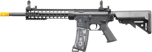 Lancer التكتيكية Gen 2 Airsoft M4 Carbine 10 "KeyMod Piactinny AEG Rifle-1000 Rounds 0.20g BBS، 9.6v Nimh البطارية والشاحن متضمنان in Kuwait