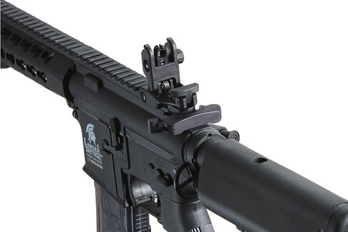 Lancer التكتيكية Gen 2 Airsoft M4 Carbine 10 "KeyMod Piactinny AEG Rifle-1000 Rounds 0.20g BBS، 9.6v Nimh البطارية والشاحن متضمنان in Kuwait