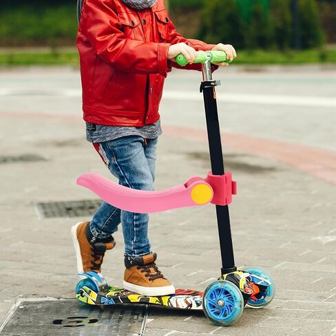 Toyvian Adjustable Scooter Seat Attachment Scooter Saddle Replacement Foldable Scooter Seat for Kids Scooter Accessories in Saudi Arabia