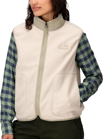 MARMOT womens Wanderer High Pile Fleece Vest in Saudi Arabia